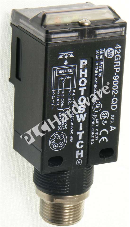 Plc Hardware Allen Bradley 42grp 9002 Qd Photoelectric Sensor 70 264v Acdc 2489