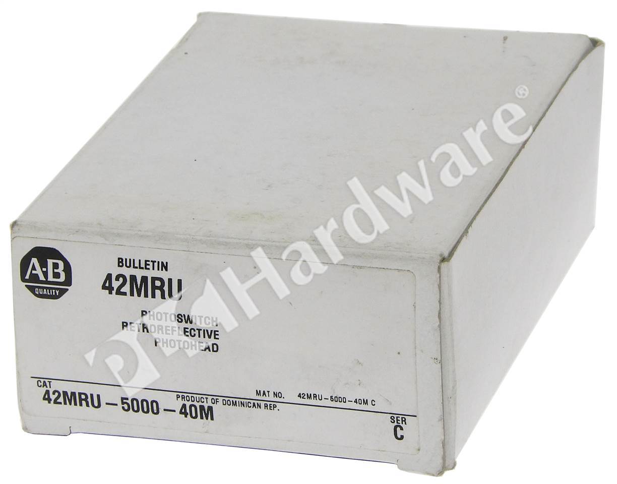 PLC Hardware - Allen Bradley 42MRU-5000-40M Series C, Surplus Sealed ...