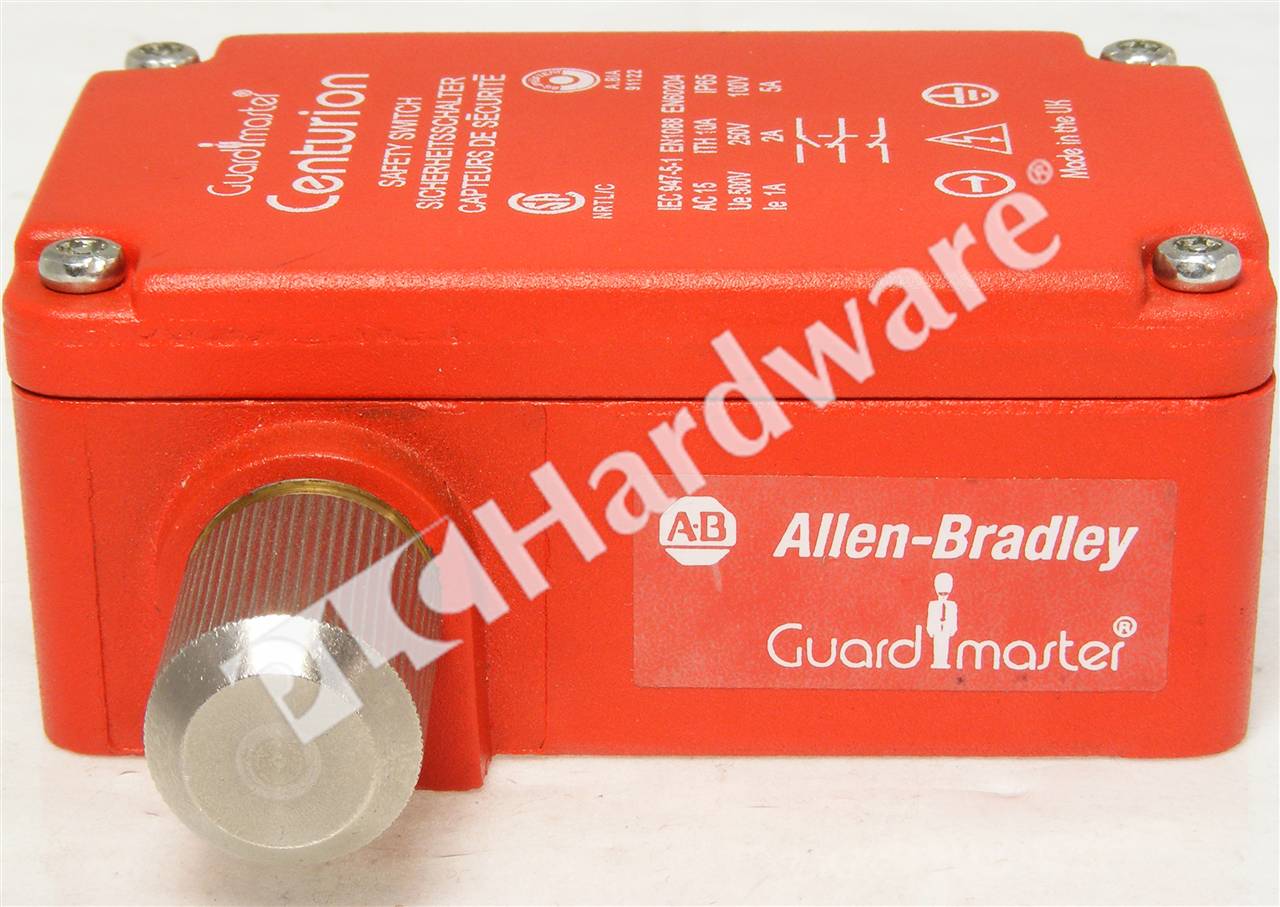 PLC Hardware: Allen-Bradley 440K-B04025 Interlock Switch, 2 N.C. / 1 N.O.