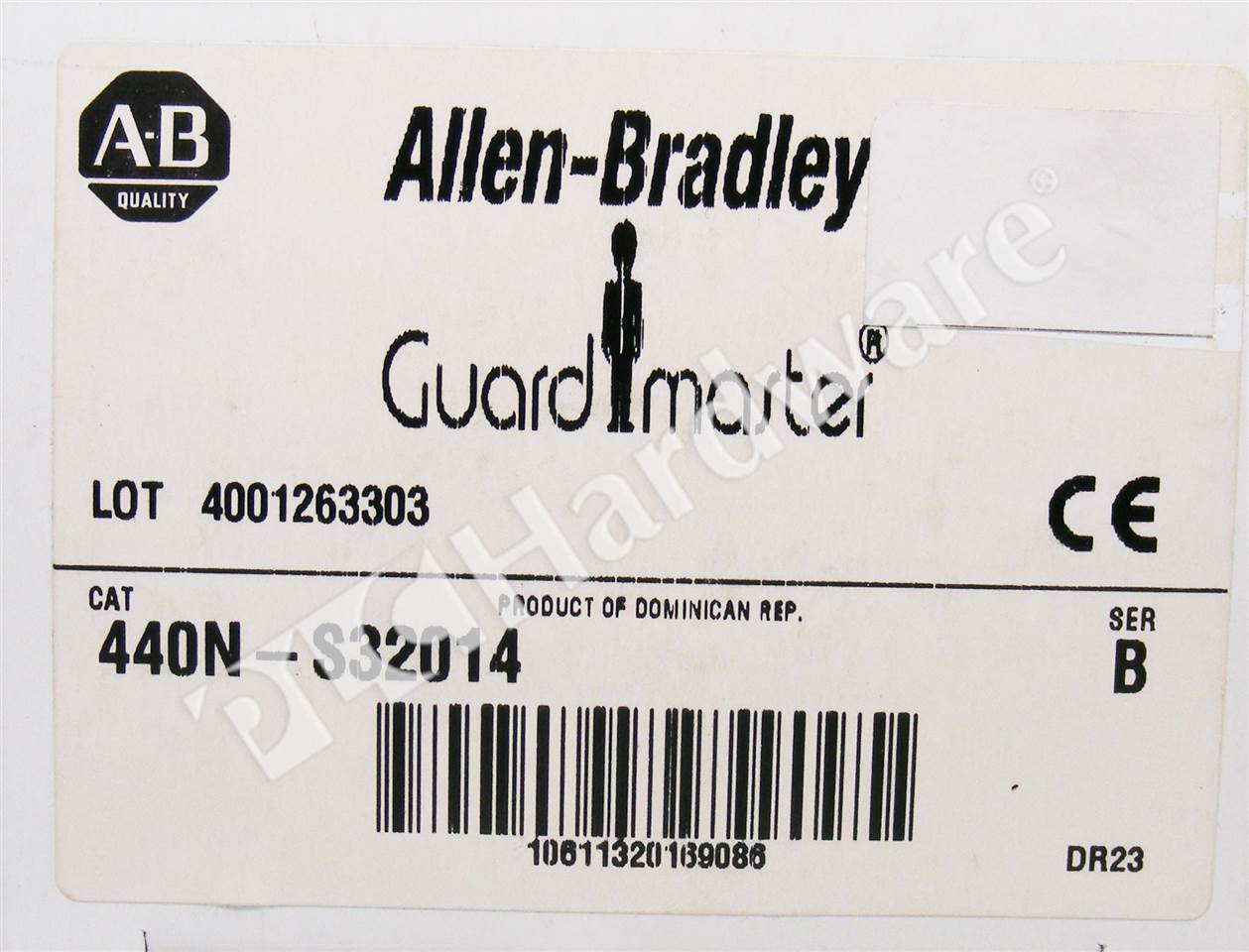 PLC Hardware - Allen Bradley 440N-S32014 Series B, Surplus Open Pre-owned