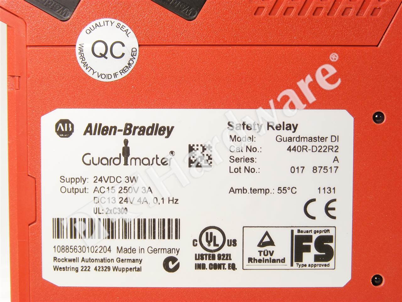 PLC Hardware - Allen Bradley 440R-D22R2 Series A, New Surplus Open