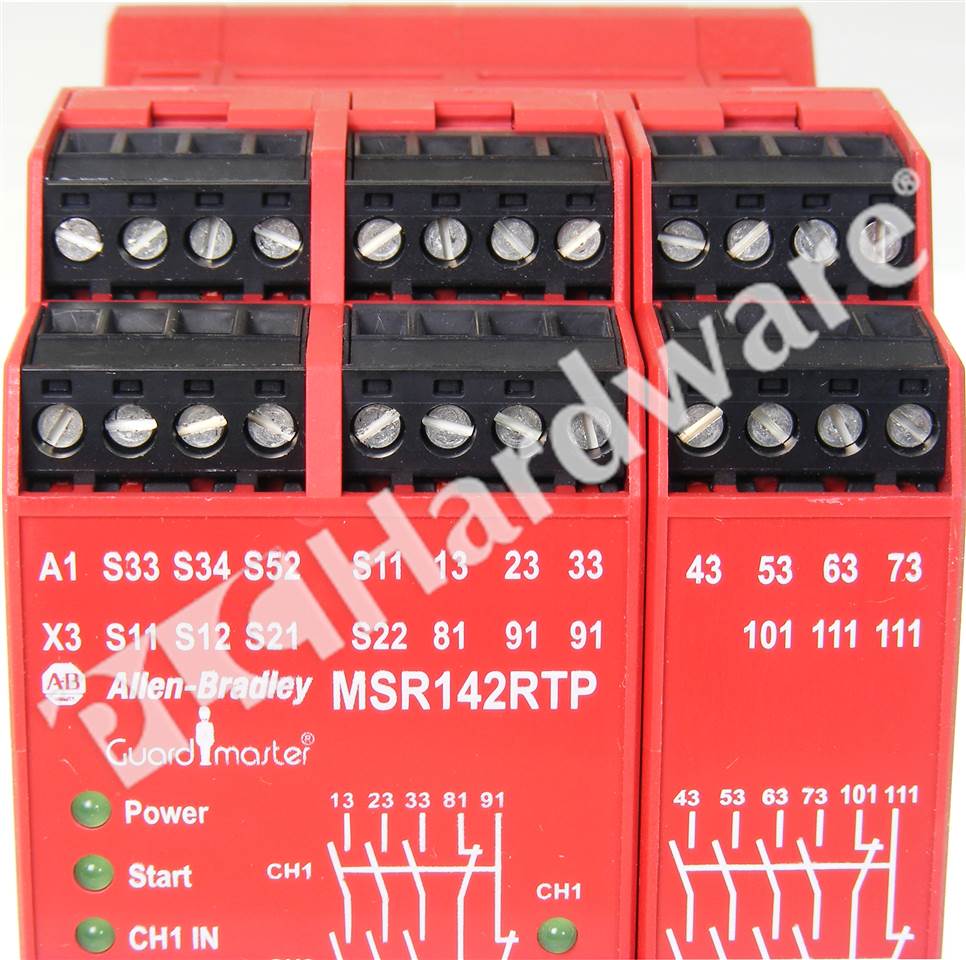 Plc Hardware Allen Bradley R G Monitoring Safety Relay Msr Rtp