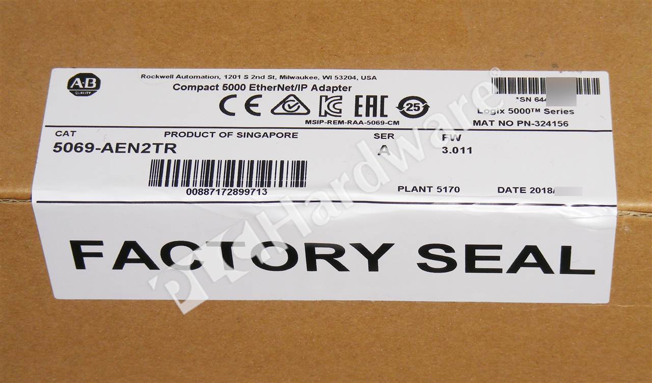 PLC Hardware - Allen Bradley 5069-AEN2TR Series A, New Factory Sealed