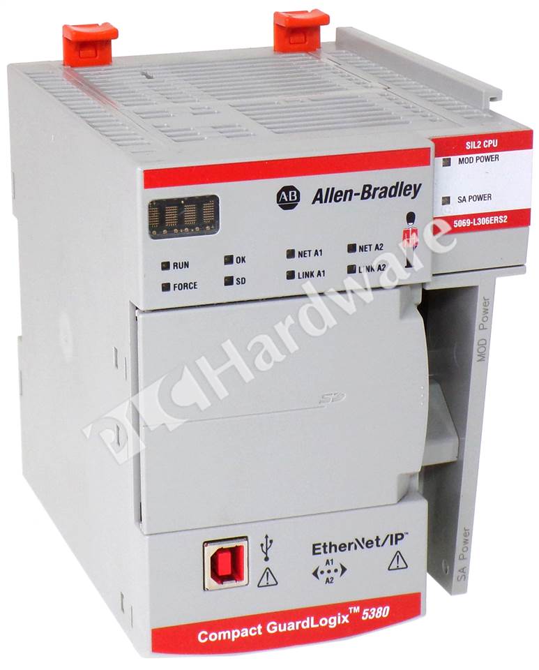 PLC Hardware Allen Bradley 5069 L306ERS2 GuardLogix 5380 Safety Controller