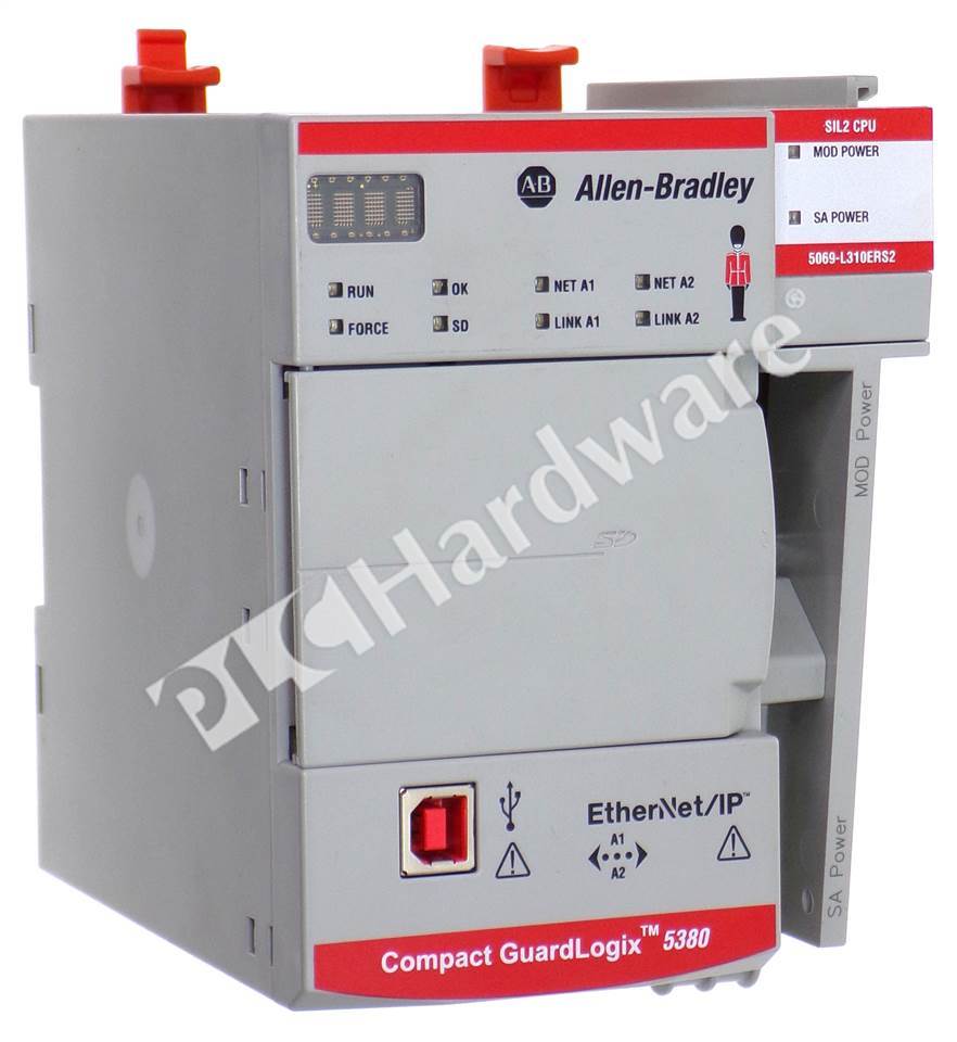 PLC Hardware Allen Bradley 5069 L310ERS2 GuardLogix 5380 Safety Controller