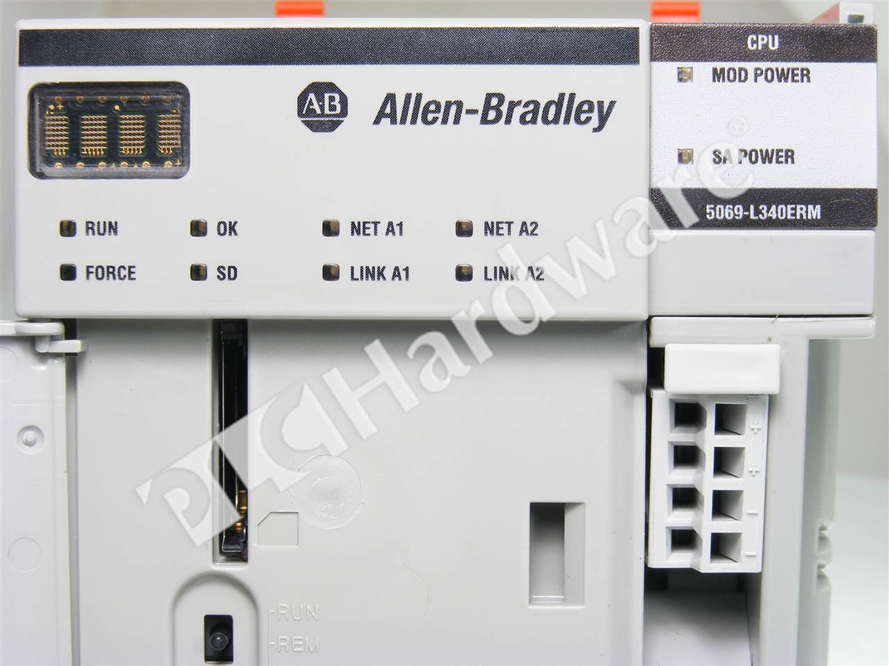 PLC Hardware: Allen-Bradley 5069-L340ERM CompactLogix 5380 Controller, 4 MB