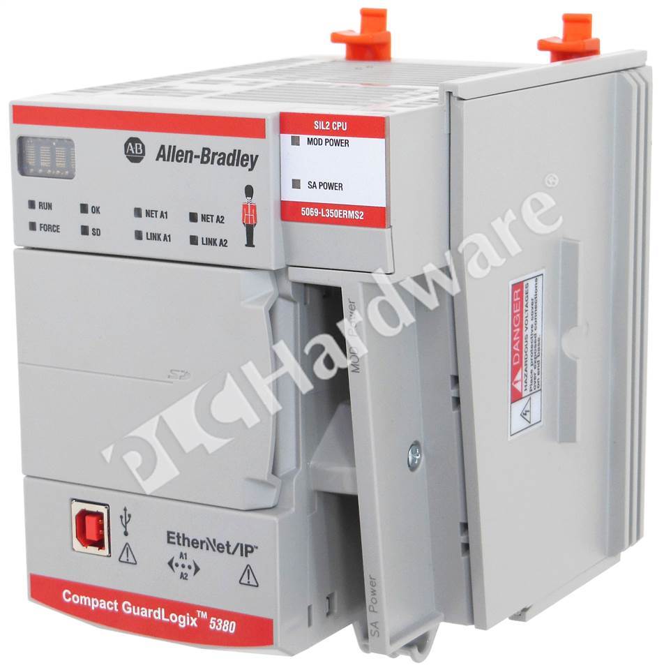 PLC Hardware: Allen-Bradley 5069-L350ERMS2 GuardLogix 5380 Safety ...