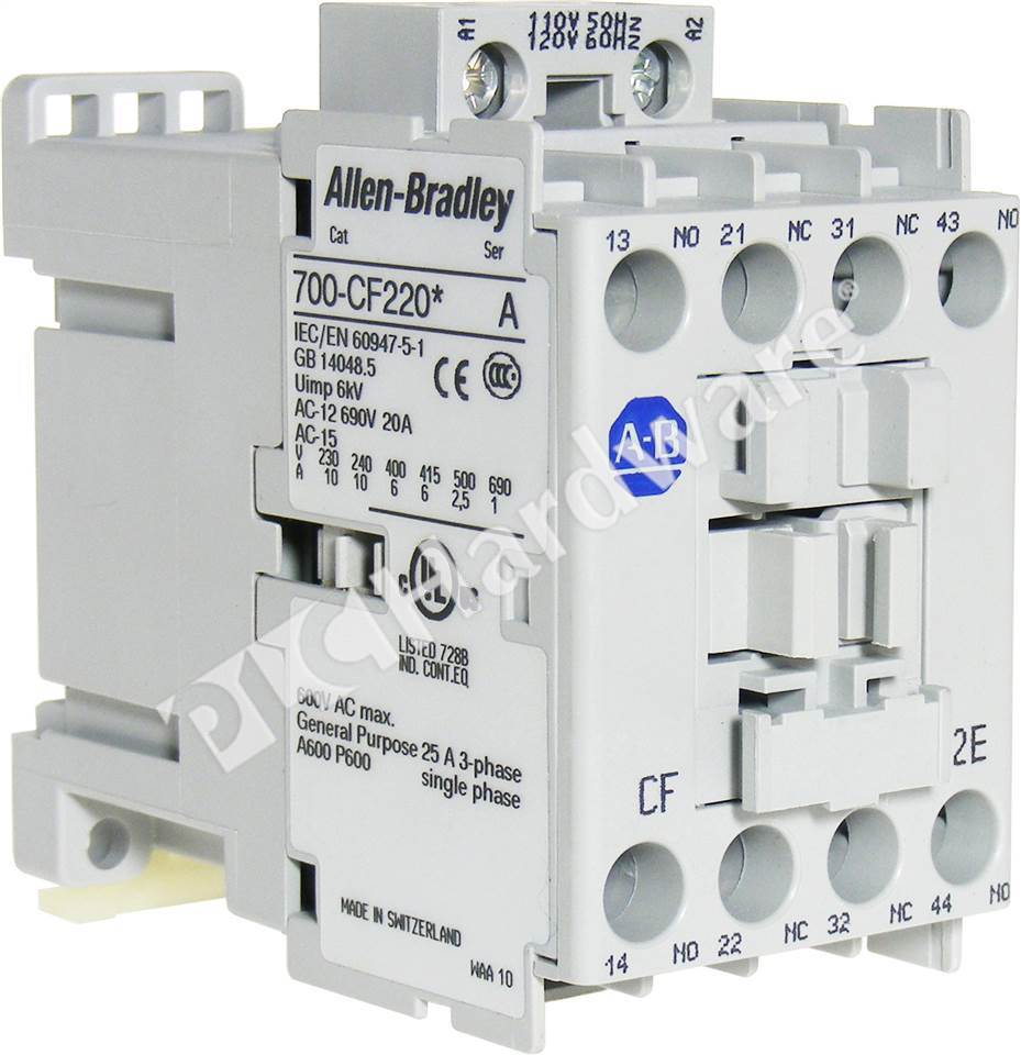 PLC Hardware: Allen-Bradley 700-CF220D MCS-CF Control ... rockwell automation wiring diagram 