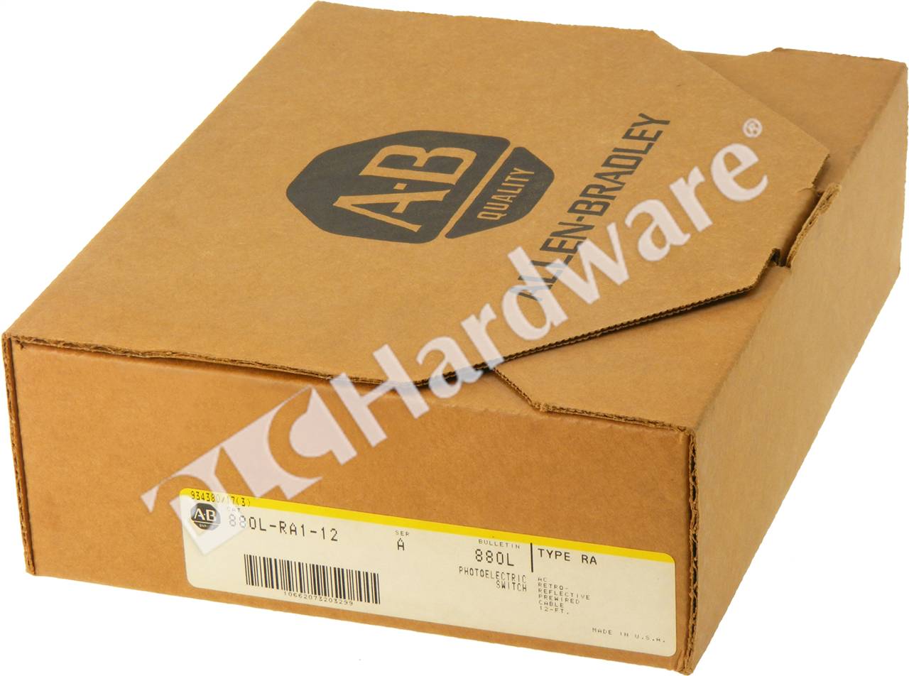 PLC Hardware: Allen-Bradley 880L-RA1-12 Photoelectric Switch, 40-132VAC ...