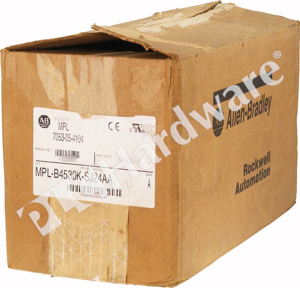 PLC Hardware - Allen Bradley MPL-B4530K-SJ24AA Series A, New Surplus Open