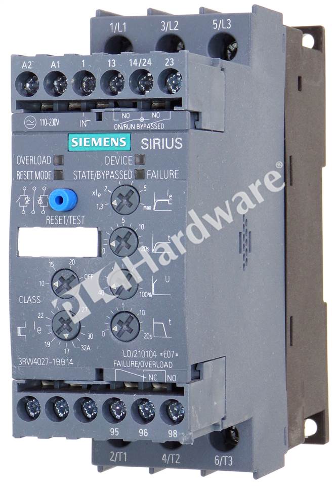 PLC Hardware Siemens 3RW4027 1BB14 Used PLCH Packaging