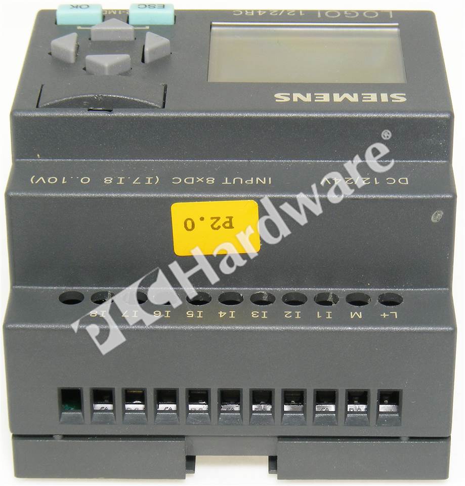 PLC Hardware: Siemens 6ED1052-1MD00-0BA4 LOGO! 12/24RC Logic Module ...