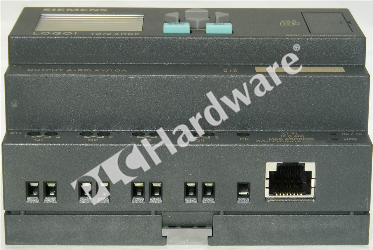 PLC Hardware - Siemens 6ED1052-1MD00-0BA7, Surplus Open Pre-owned