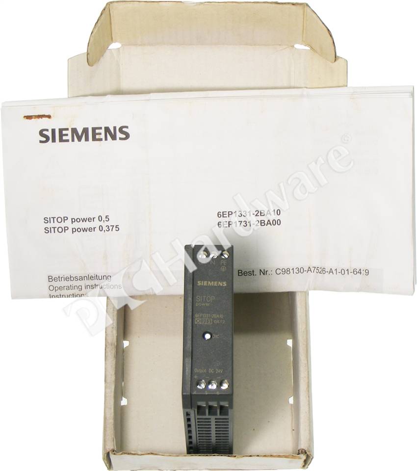 PLC Hardware - Siemens 6EP1331-2BA10