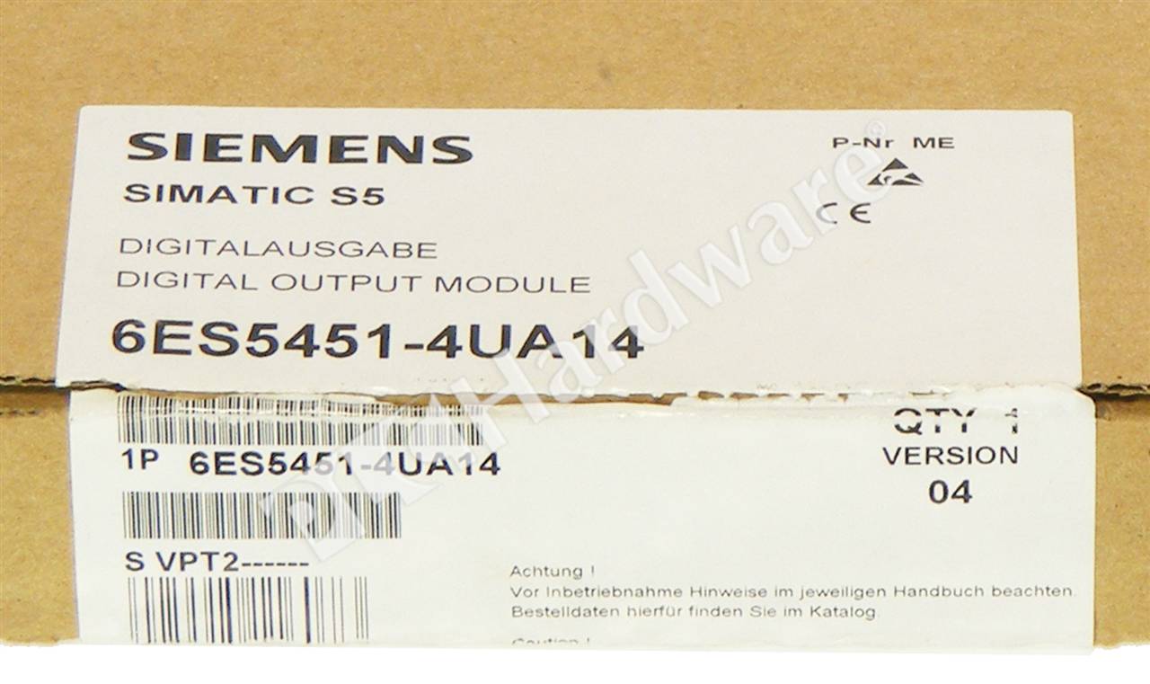 1PC Siemens 6ES5 451-4UA14 6ES5451-4UA14-