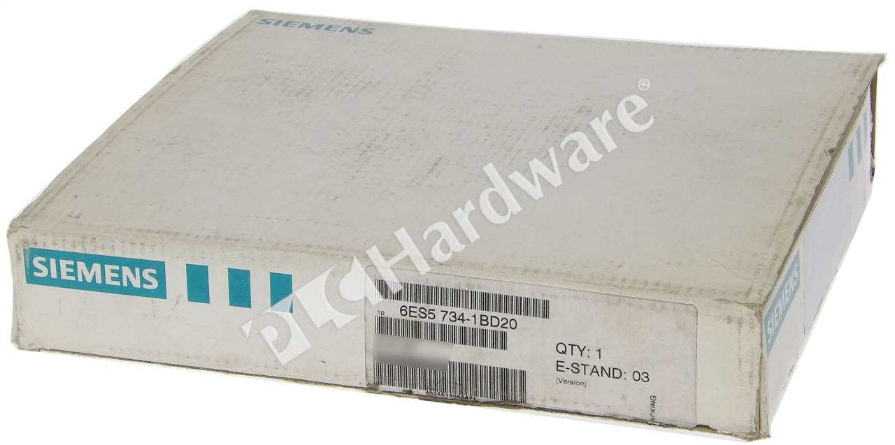 PLC Hardware - Siemens 6ES5734-1BD20, Surplus Open Pre-owned