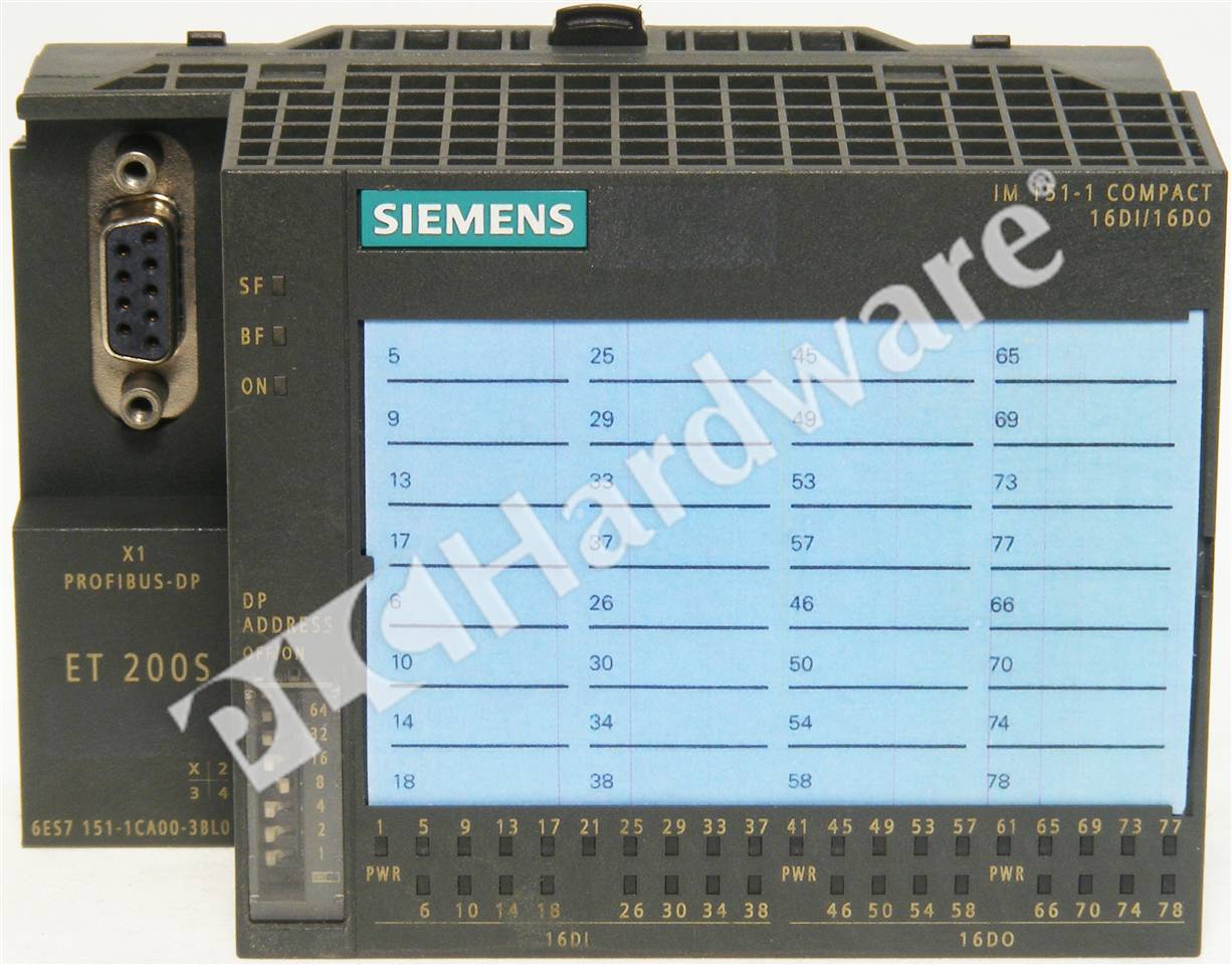 PLC Hardware - Siemens 6ES7151-1CA00-3BL0, Surplus Sealed Pre-owned