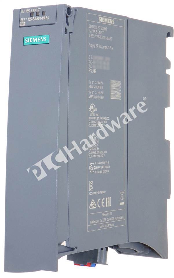 PLC Hardware: Siemens 6ES7155-5AA01-0AB0 SIMATIC ET200MP IM155-5 PN ST