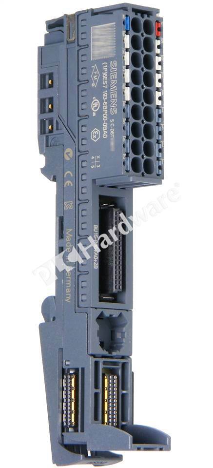 PLC Hardware: Siemens 6ES7 193-6BP00-0BA0 SIMATIC ET200SP BU15-P16