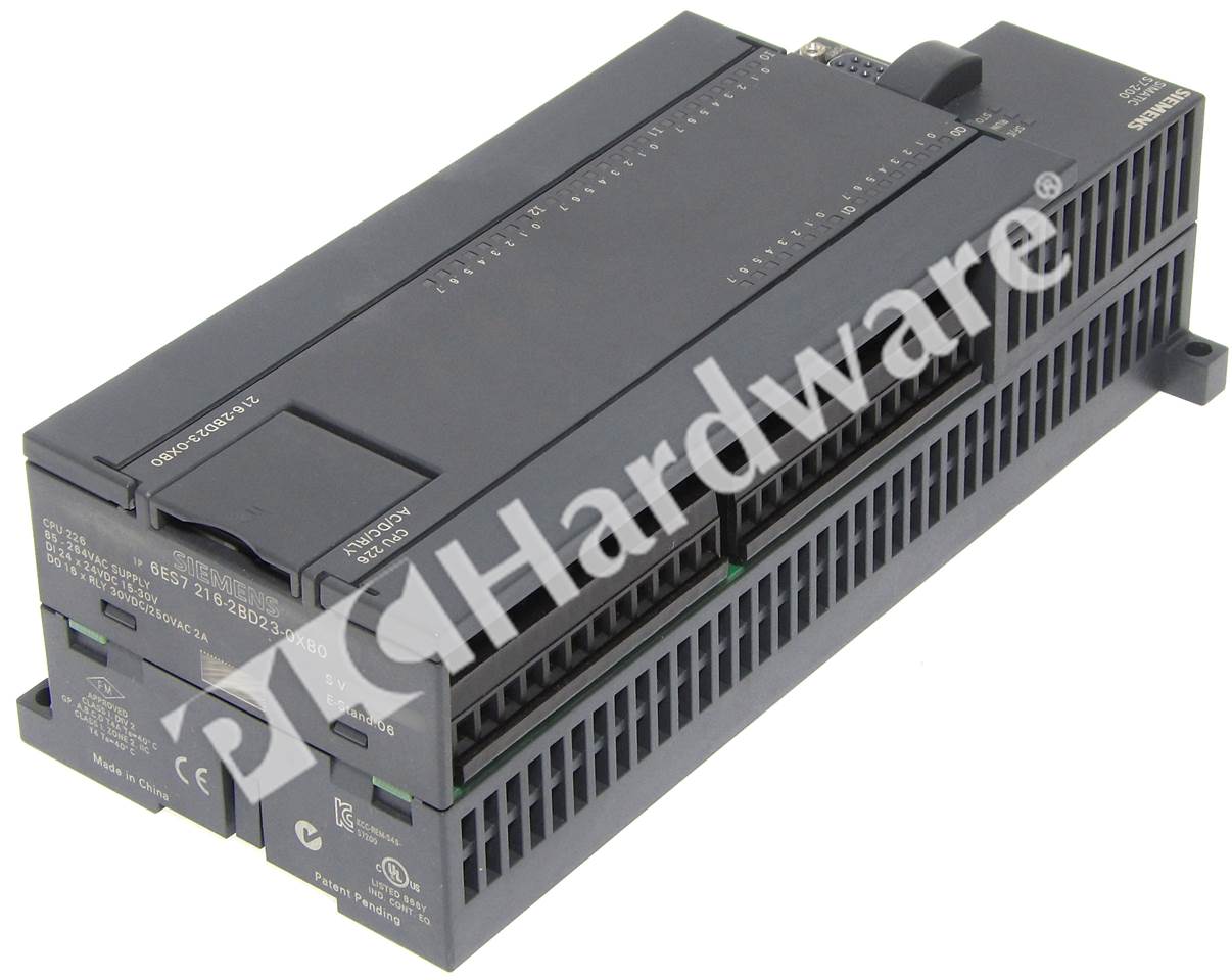 PLC Hardware: Siemens 6ES7216-2BD23-0XB0 SIMATIC S7-200 CPU 226