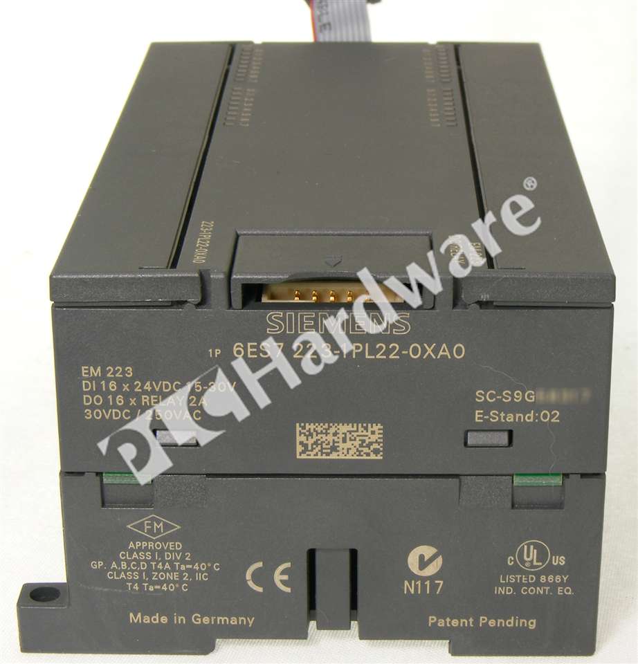 PLC Hardware - Siemens 6ES7223-1PL22-0XA0, Used PLCH Packaging