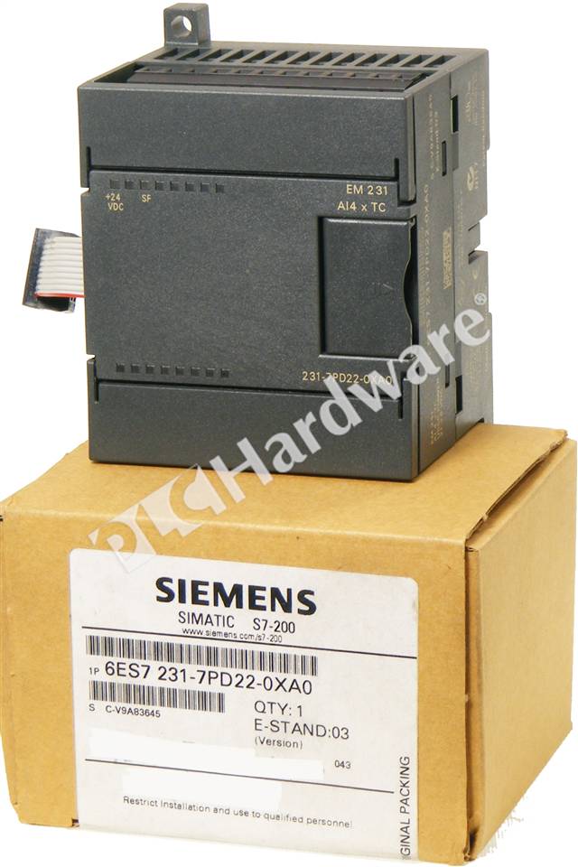 PLC Hardware: Siemens 6ES7231-7PD22-0XA0 SIMATIC S7-200 EM 231 TC