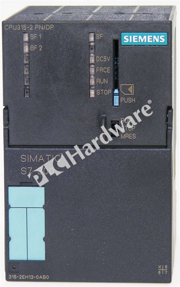 PLC Hardware: Siemens 6ES7315-2EH13-0AB0 SIMATIC S7-300 CPU 315-2