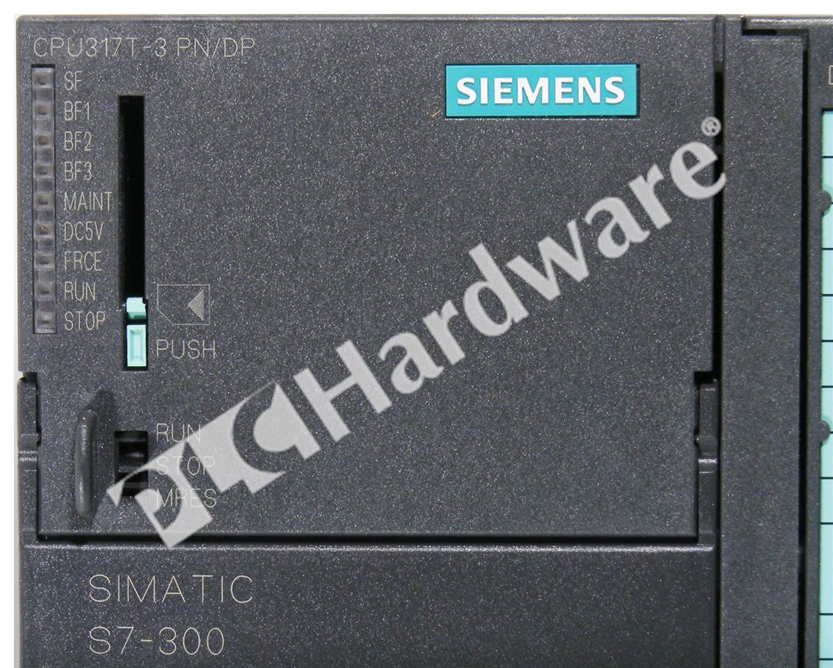 PLC Hardware: Siemens 6ES7317-7TK10-0AB0 SIMATIC S7-300 CPU 317T-3