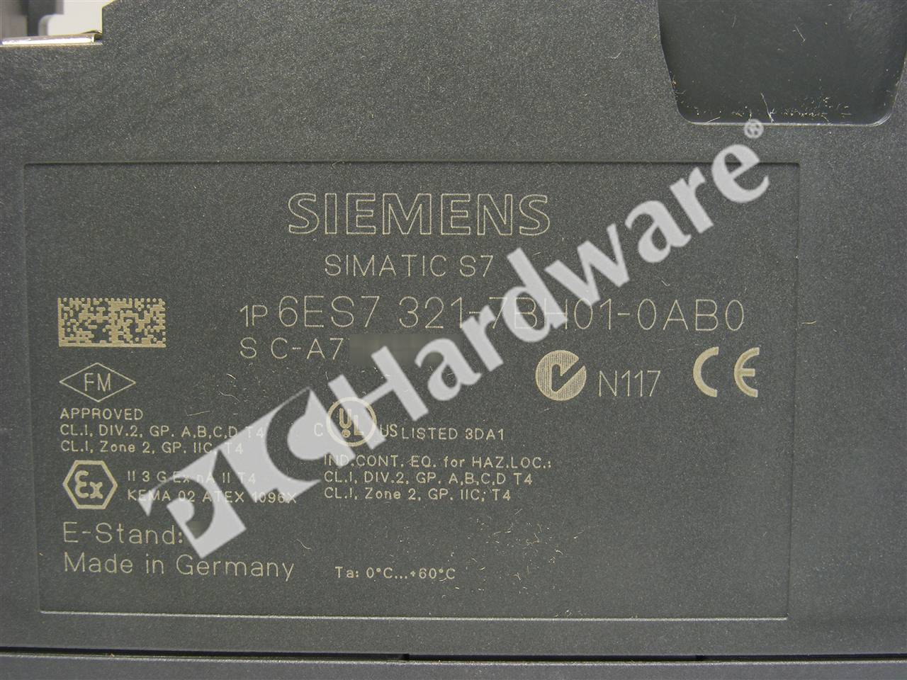 PLC Hardware - Siemens 6ES7321-7BH01-0AB0, Used PLCH Packaging