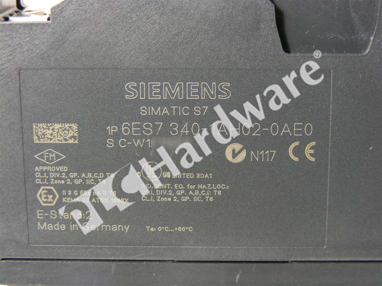 PLC Hardware: Siemens 6ES7340-1AH02-0AE0 SIMATIC S7-300 CP 340