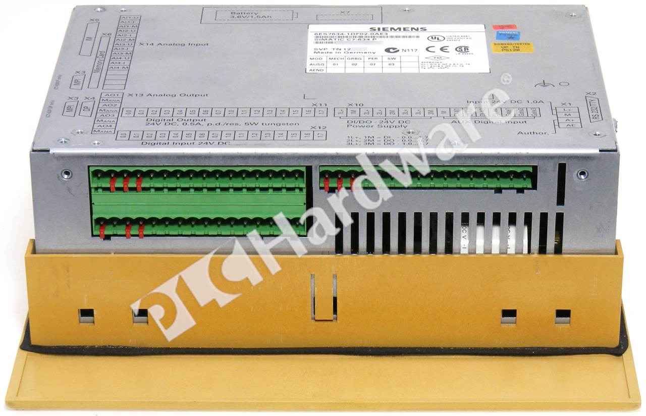 PLC Hardware: Siemens 6ES7634-1DF02-0AE3 SIMATIC C7-634/P Compact Unit