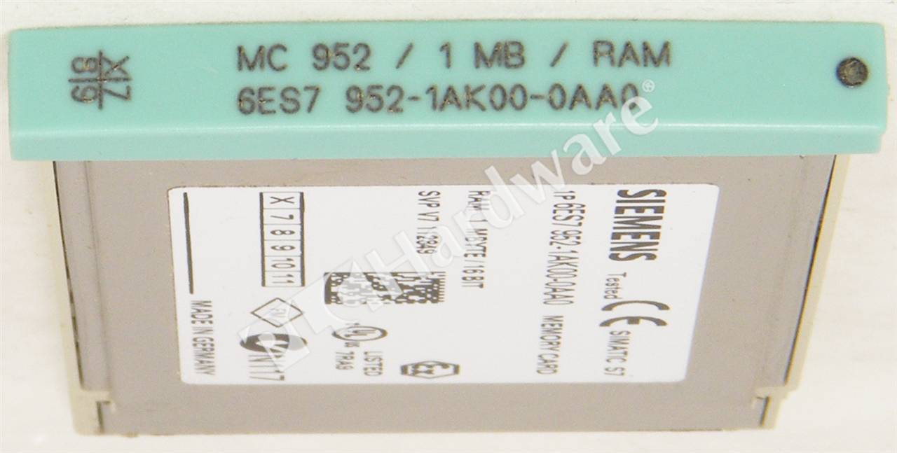 PLC Hardware - Siemens 6ES7952-1AK00-0AA0