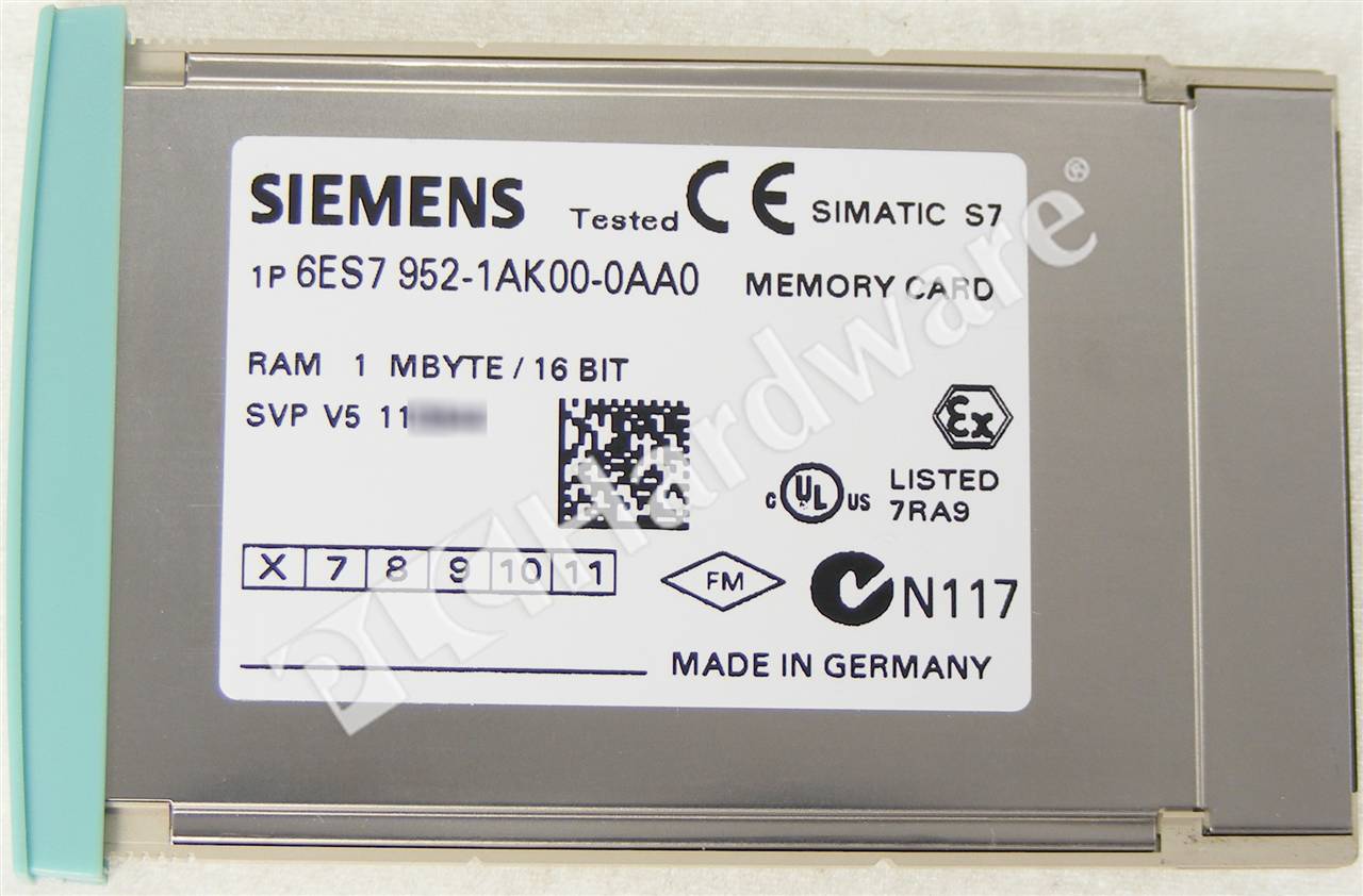 Siemens 6ED10561DA000BA0 LOGO! Memory Card