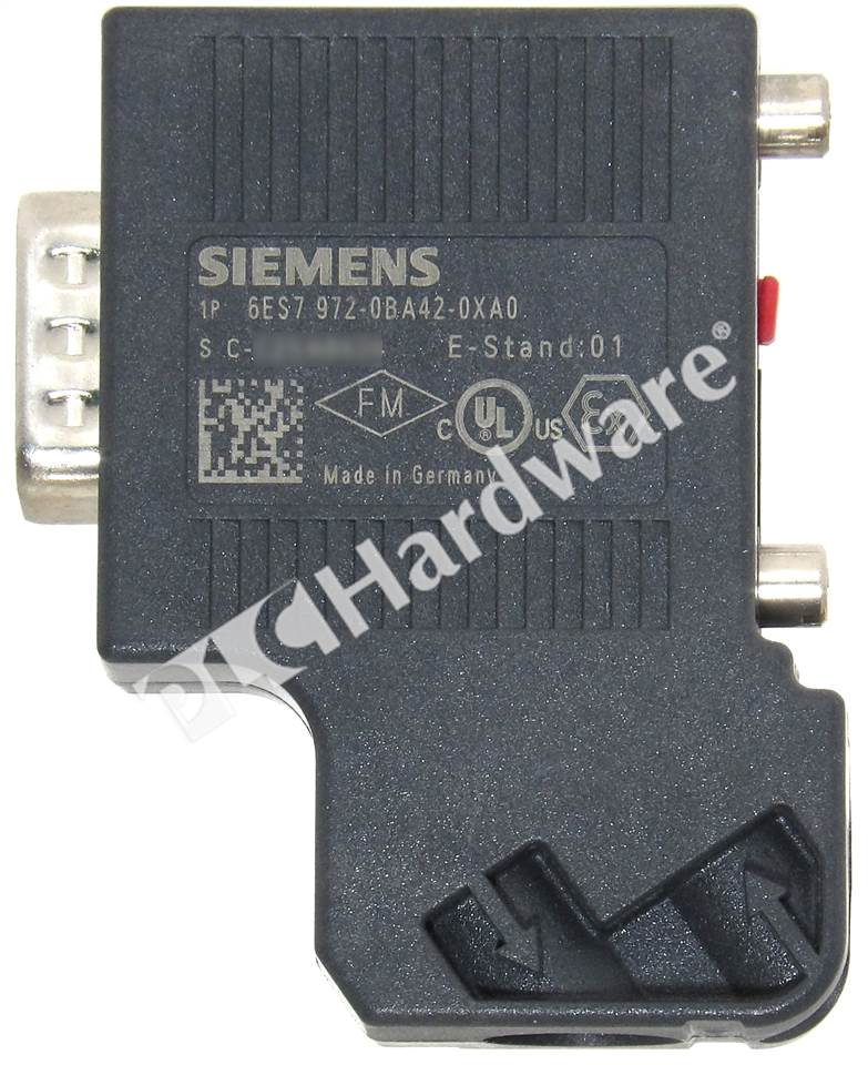 PLC Hardware: Siemens 6ES7972-0BA42-0XA0 SIMATIC PROFIBUS DP Bus Connector