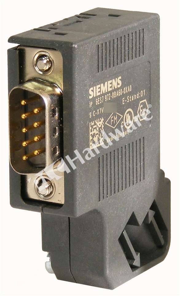 PLC Hardware: Siemens 6ES7972-0BA60-0XA0 SIMATIC PROFIBUS DP Bus Connector