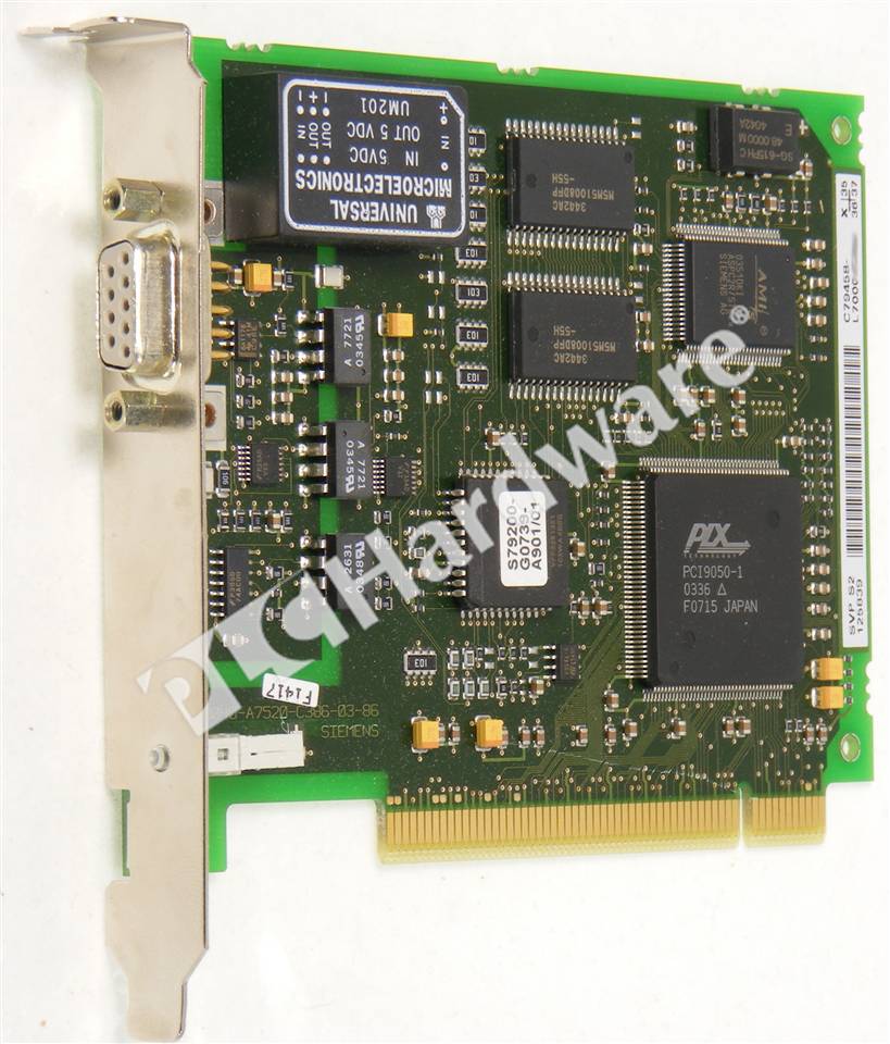 Плата pci 6gk1561 2aa00 для подключения пк к сети profibus или mpi