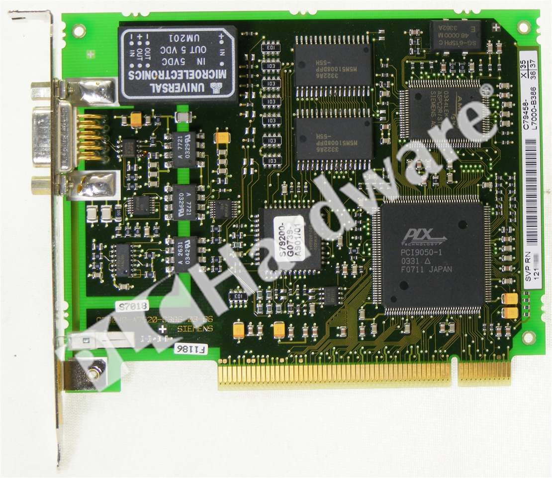 Плата pci 6gk1561 2aa00 для подключения пк к сети profibus или mpi