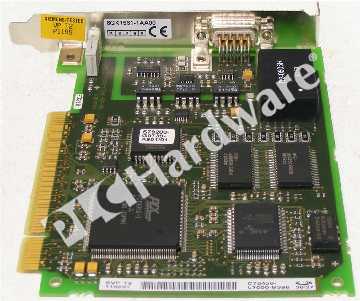 Плата pci 6gk1561 2aa00 для подключения пк к сети profibus или mpi