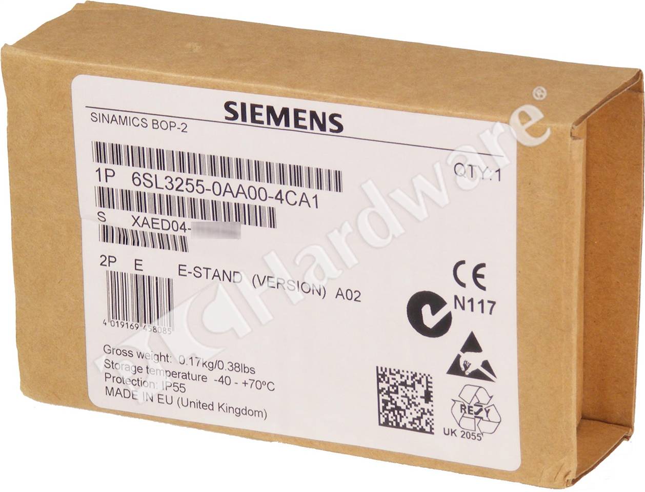 PLC Hardware: Siemens 6SL3255-0AA00-4CA1 SINAMICS G120 Basic