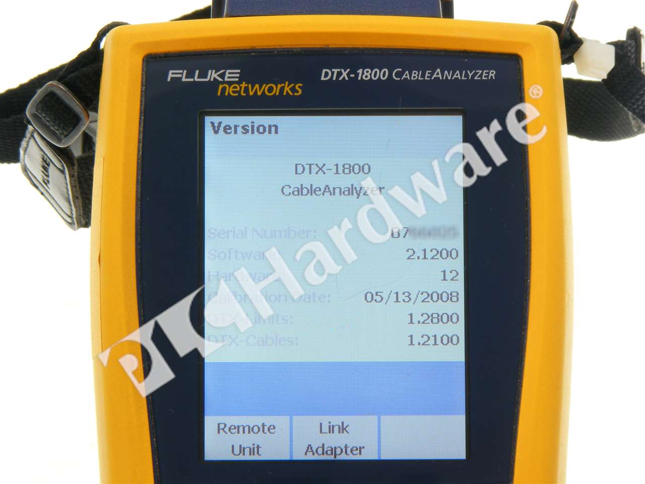 Fluke DTX 1800 Cable Analyzer Cat6e DTX1800 DTX 1200 *30 DAYS WARRANTY 