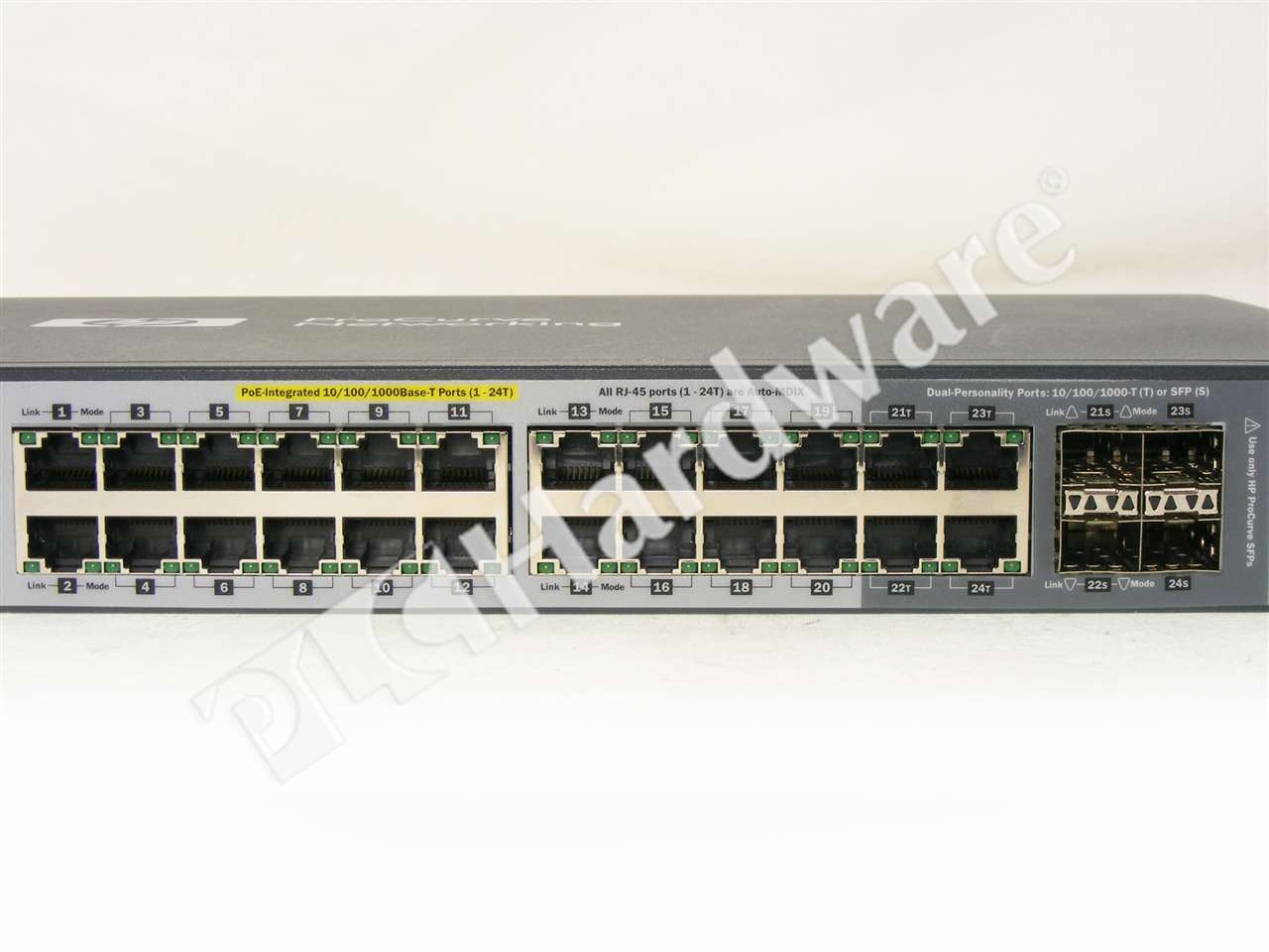 HP ProCurve 2520 24G PoE J9299A Switch 24GE PoE 4SFP *30 DAYS DAYS