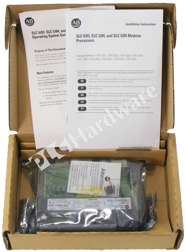 NEW* Allen Bradley 1747 L542 /C SLC 500 Processor PKG 2011 *60 DAYS 