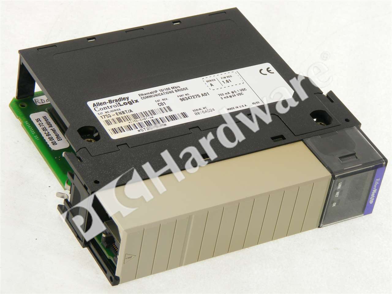    ENBT /A ControlLogix EtherNet/IP Bridge QTY 60 DAYS WARRANTY  