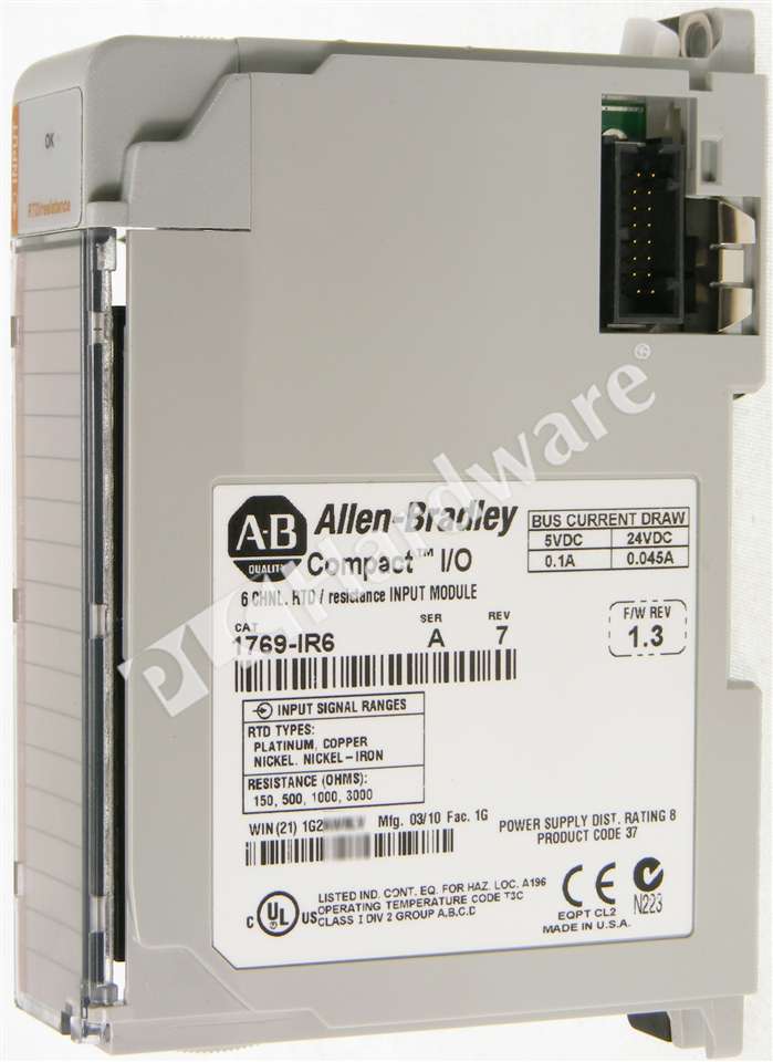 Allen Bradley 1769 IR6 /A CompactLogix RTD/Resistance Input QTY 60 