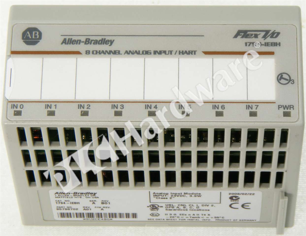 Allen Bradley 1794 IE8H /A 1794 1E8H Flex I/O HART Analog Input Module 