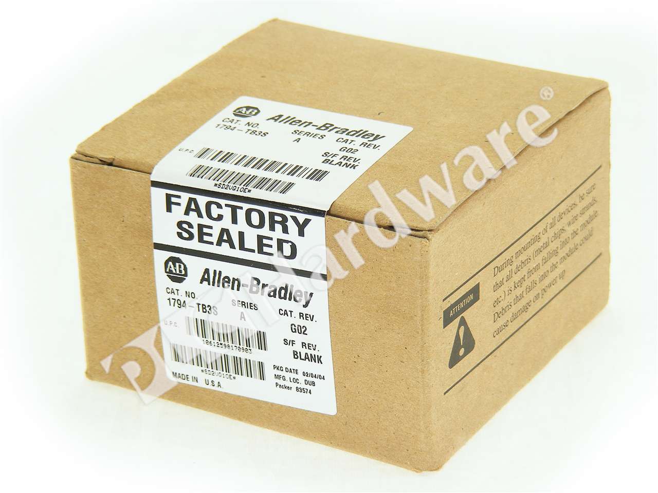 NEW SEALED* Allen Bradley 1794 TB3S /A 1794TB3S Base  