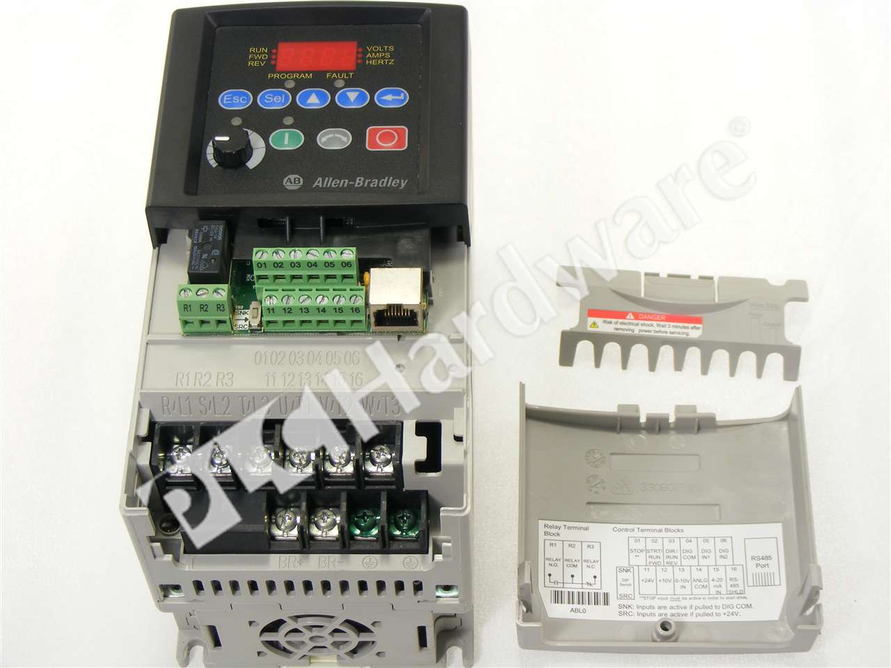 Allen Bradley 22A D6P0N104 /A PowerFlex 4 AC Drive 6A 3HP *60 DAYS 