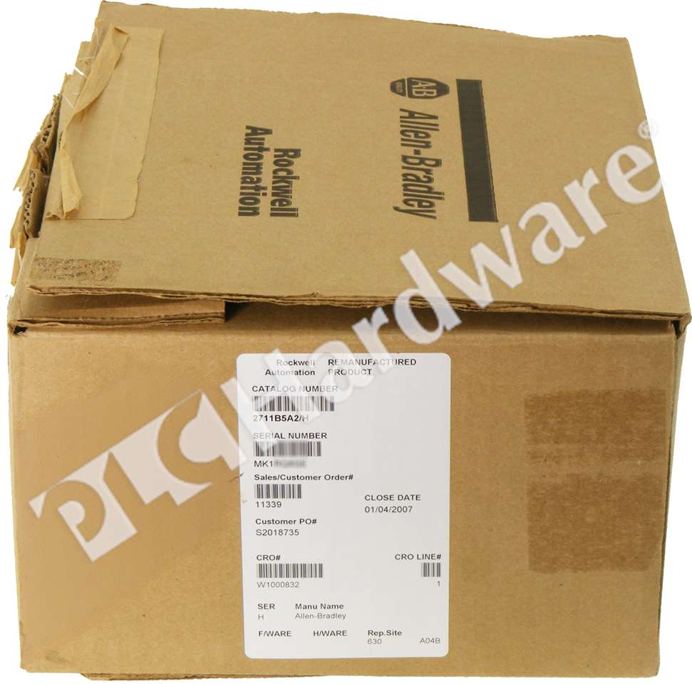 REMAN* Allen Bradley 2711 B5A2 /H PanelView 550 Monochrome/Touch 