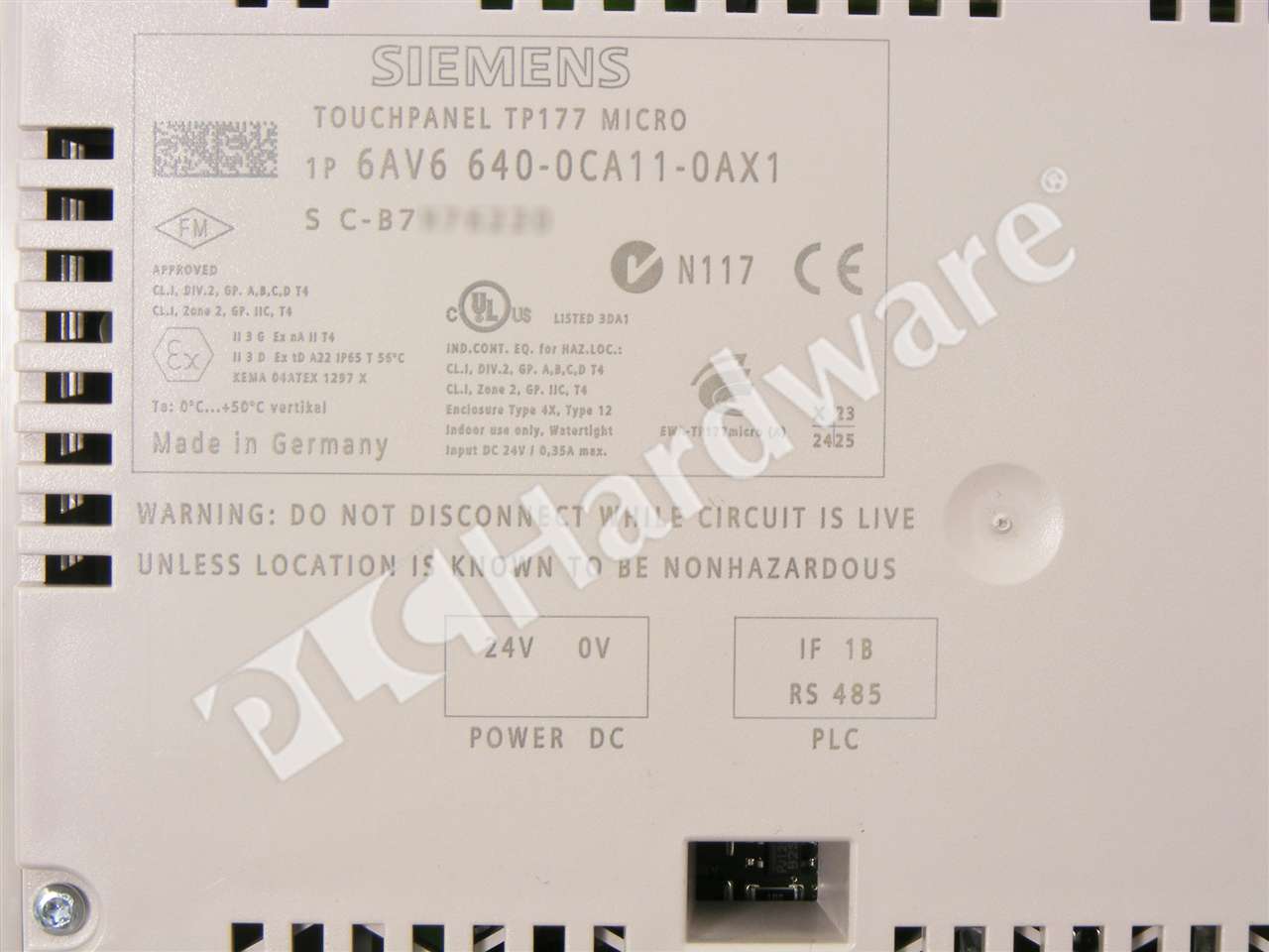 NEW* Siemens 6AV6 640 0CA11 0AX1 6AV6640 0CA11 0AX1 SIMATIC TP177 