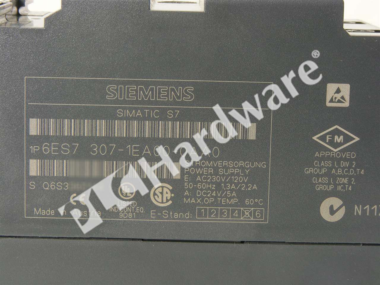 NEW Siemens 6ES7307 1EA00 0AA0 6ES7 307 1EA00 0AA0 PS307 SITOP Power 